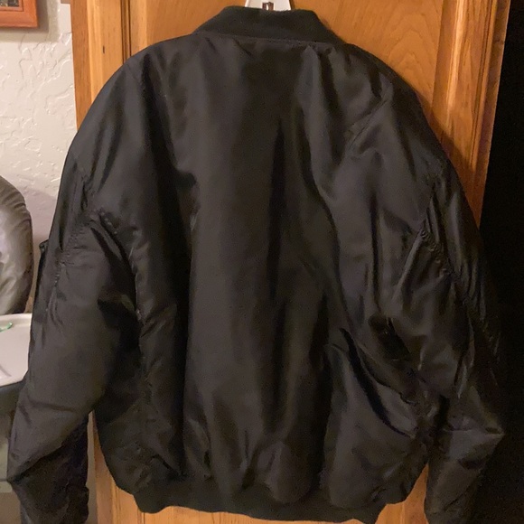 Black Bomber Jacket - Picture 8 of 8